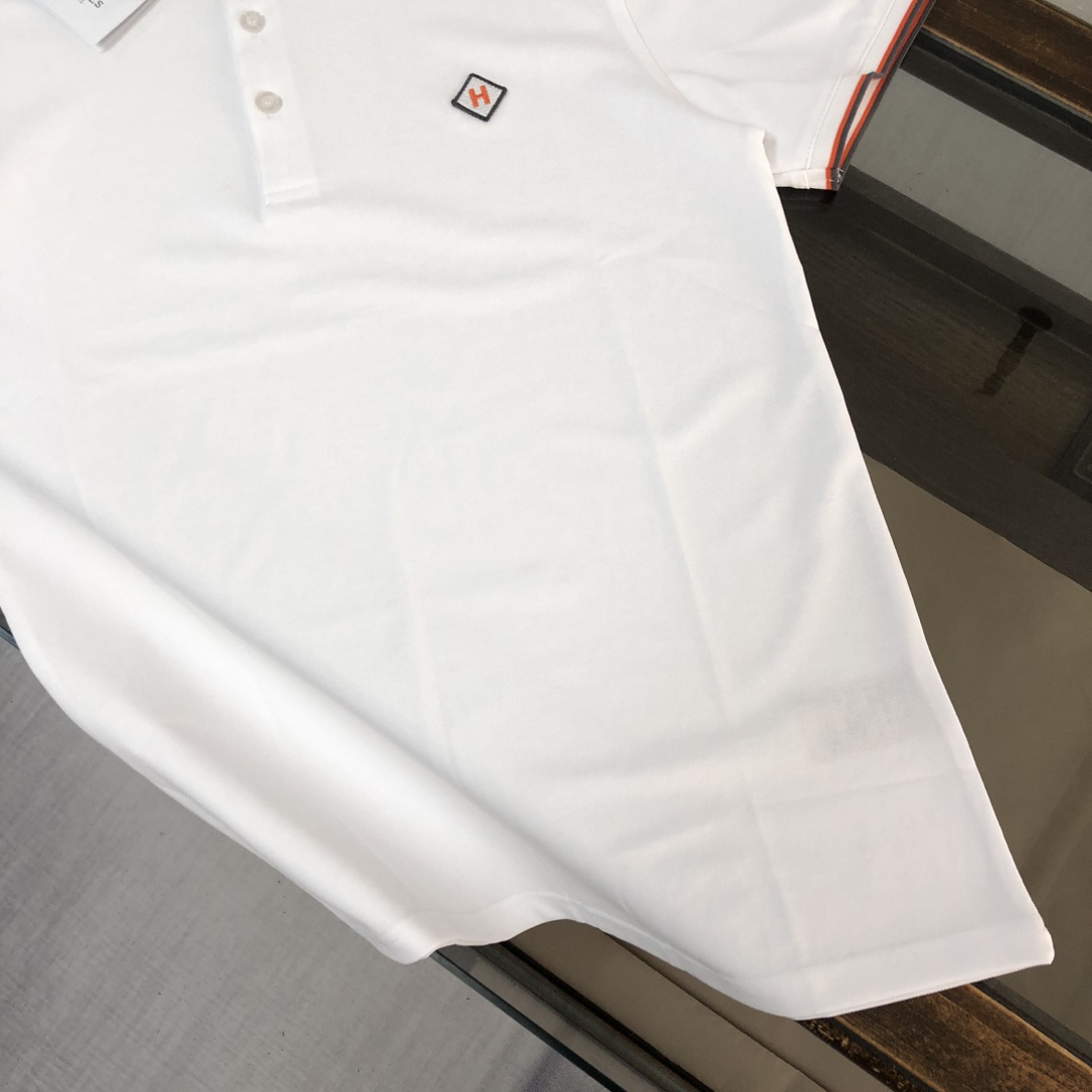  A🍃Hermes H家 爱马仕  2025最新款男士短袖Polo衫，品牌最新设计元素！既不单调也不复杂