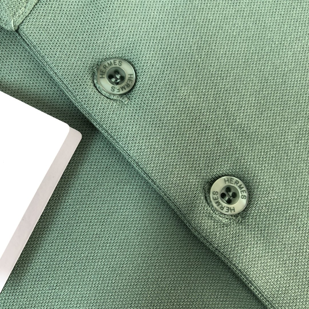  A🍃Hermes H家 爱马仕  2025最新款男士短袖Polo衫，品牌最新设计元素！既不单调也不复杂