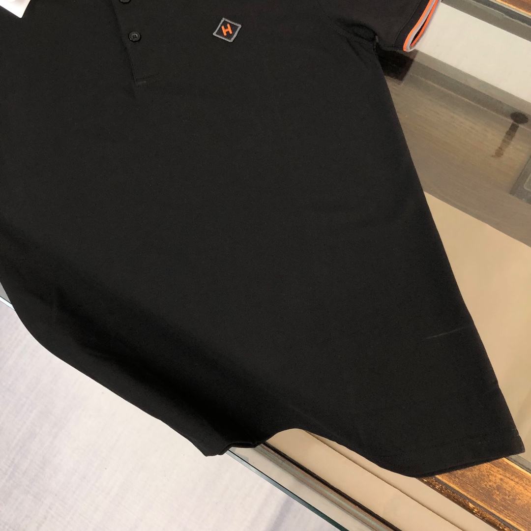  A🍃Hermes H家 爱马仕  2025最新款男士短袖Polo衫，品牌最新设计元素！既不单调也不复杂