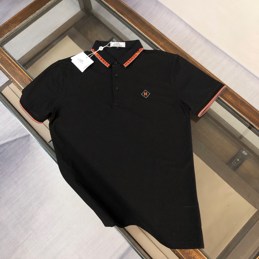  A🍃Hermes H家 爱马仕  2025最新款男士短袖Polo衫，品牌最新设计元素！既不单调也不复杂