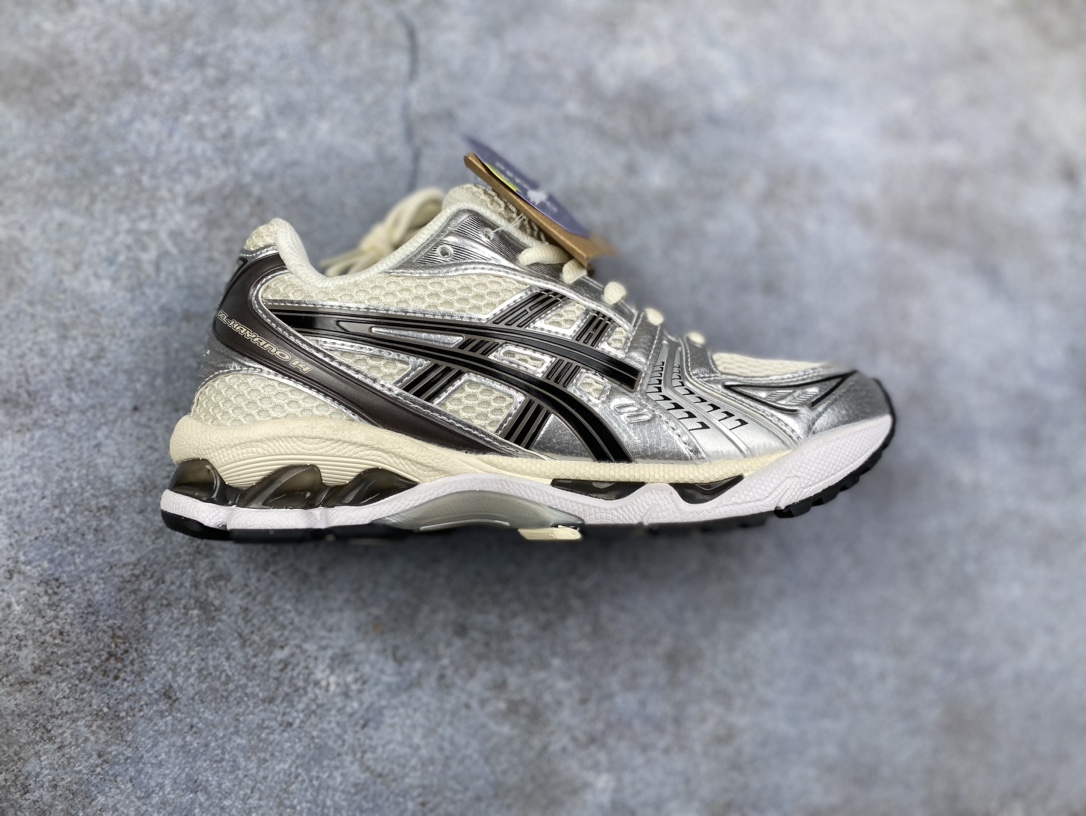 特价R版亚瑟士GEL-Kayano14系列GEL-K14白银蓝货号:1201A056-109AsicsG