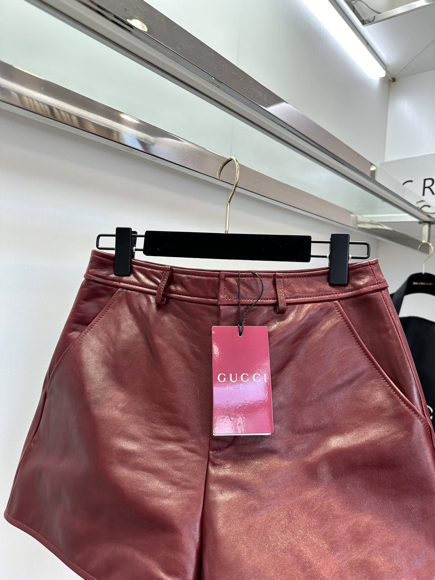 Red Single-and-a-behaviour Female Suit with Top Goat Skins Packaging by G*CCI - 图片 7