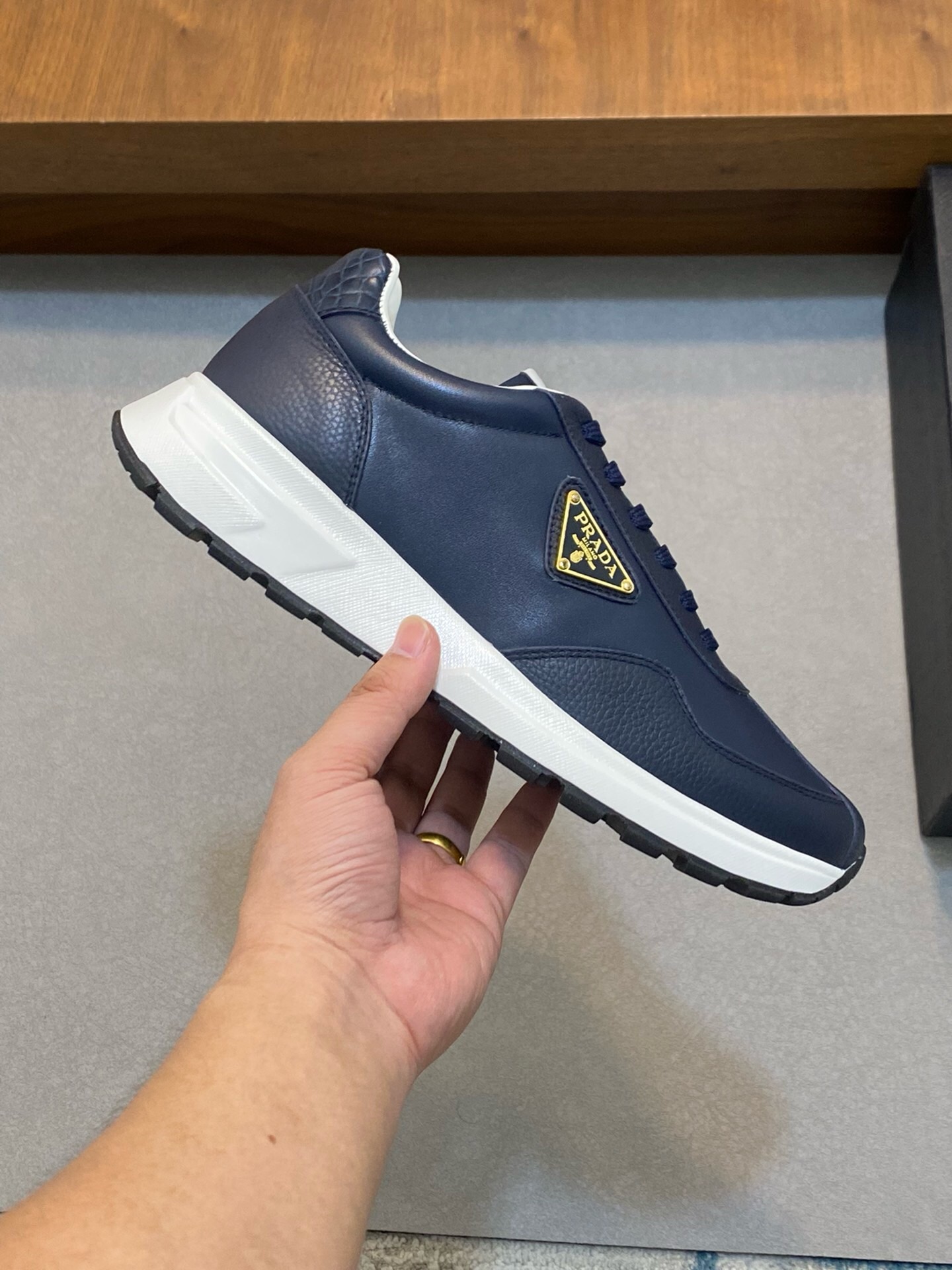 普拉达 Prada 高定典藏经典高奢皮鞋男鞋女鞋鞋履高跟鞋 #A1B3C19E 4