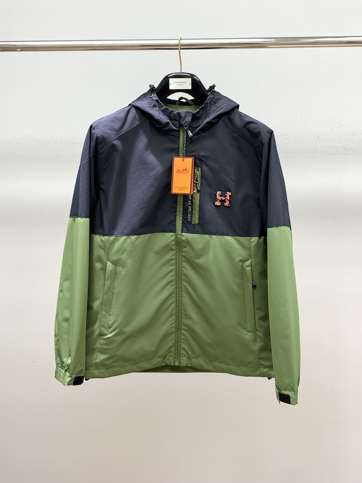 Hermes Clothing Coats & Jackets Fall/Winter Collection Fashion Hooded Top