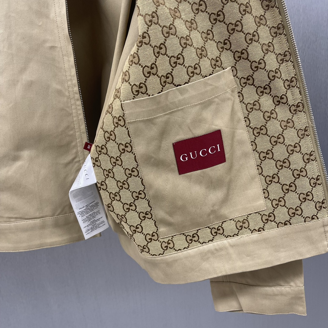Gucci 饰织带夹克外套 8