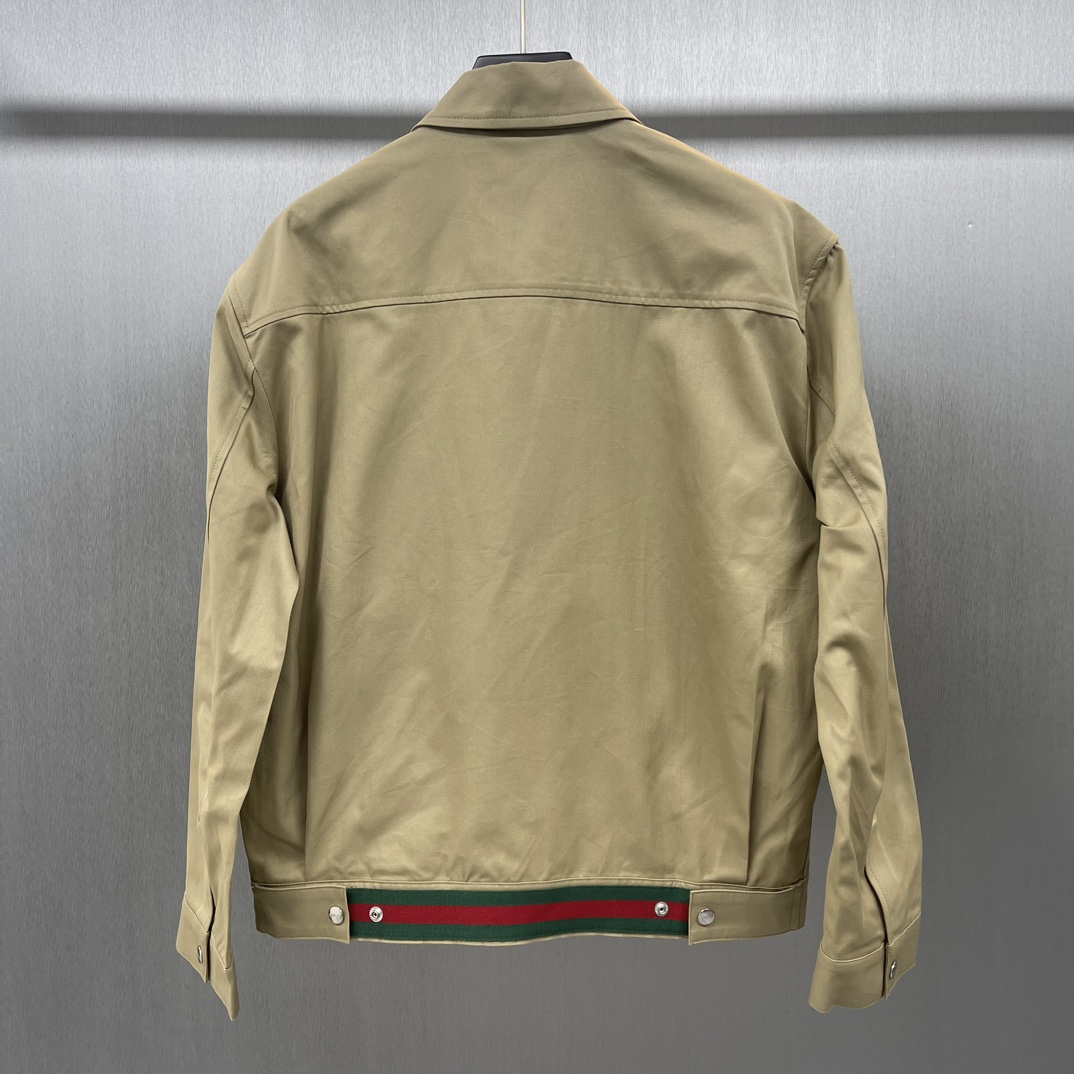 Gucci 饰织带夹克外套 3