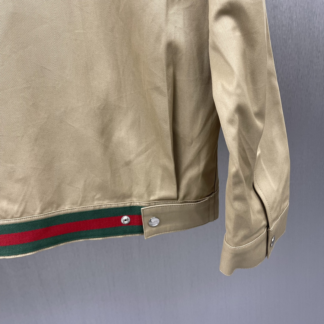Gucci 饰织带夹克外套 5