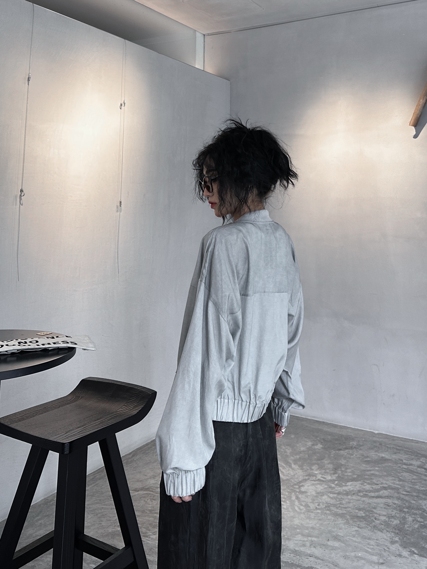  🆕Rickowens｜新款开衫，天丝面料手感柔软，垂顺感超棒，棒球版型显瘦百搭，短款小个子友好，尺码S