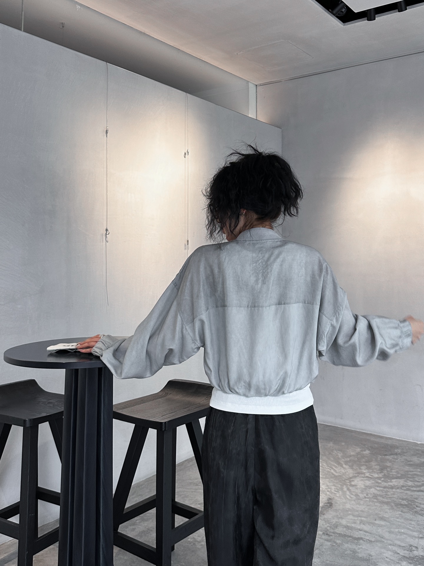  🆕Rickowens｜新款开衫，天丝面料手感柔软，垂顺感超棒，棒球版型显瘦百搭，短款小个子友好，尺码S