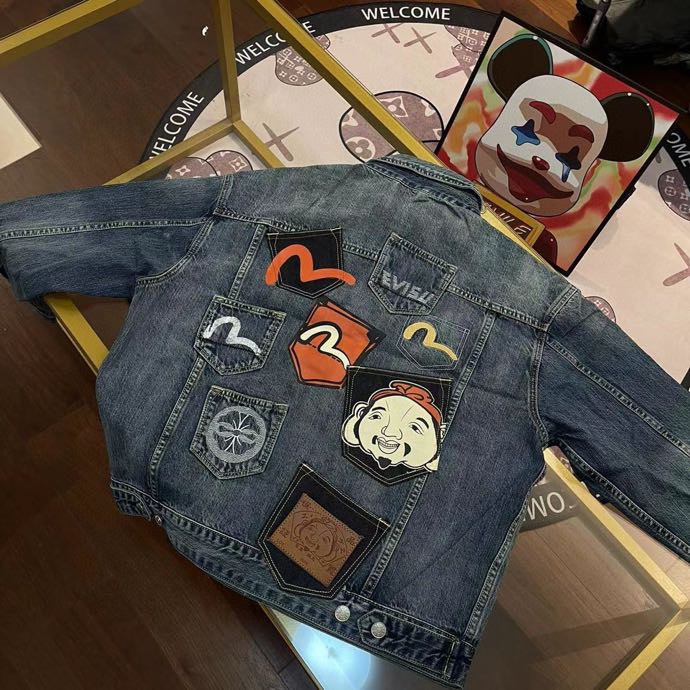 Evisu Fook’s 2024 Collection Size Guide: S-XXL, Measurements and Fit Details.