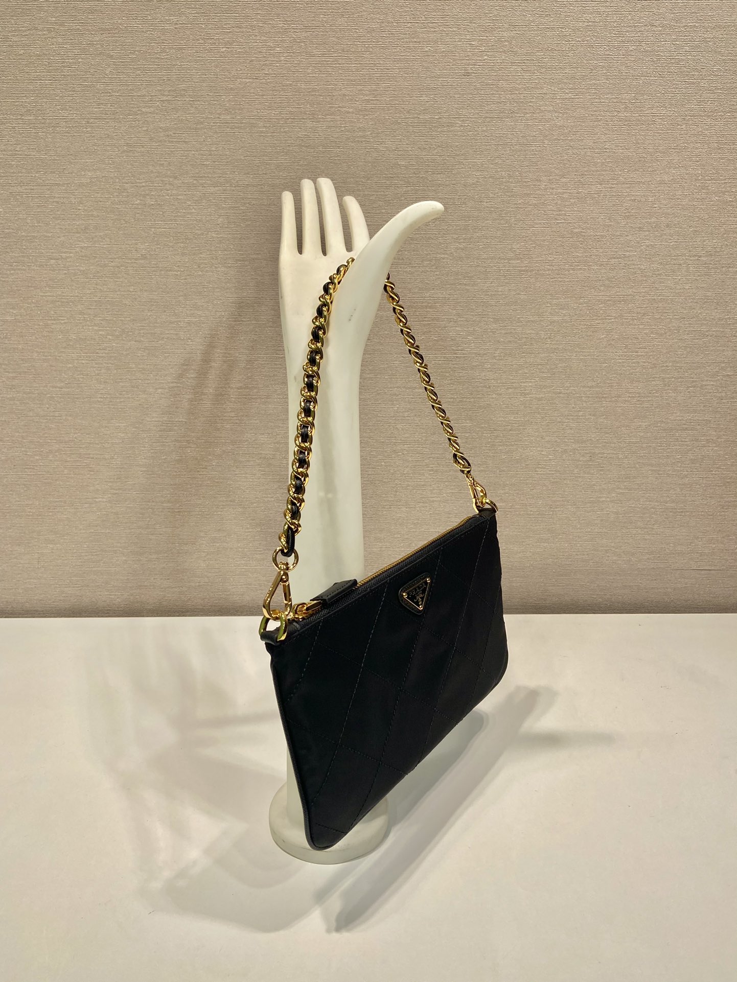Prada Style Nylon Hobo Bag Bags Hobo Bag detail image 3 from source 719310