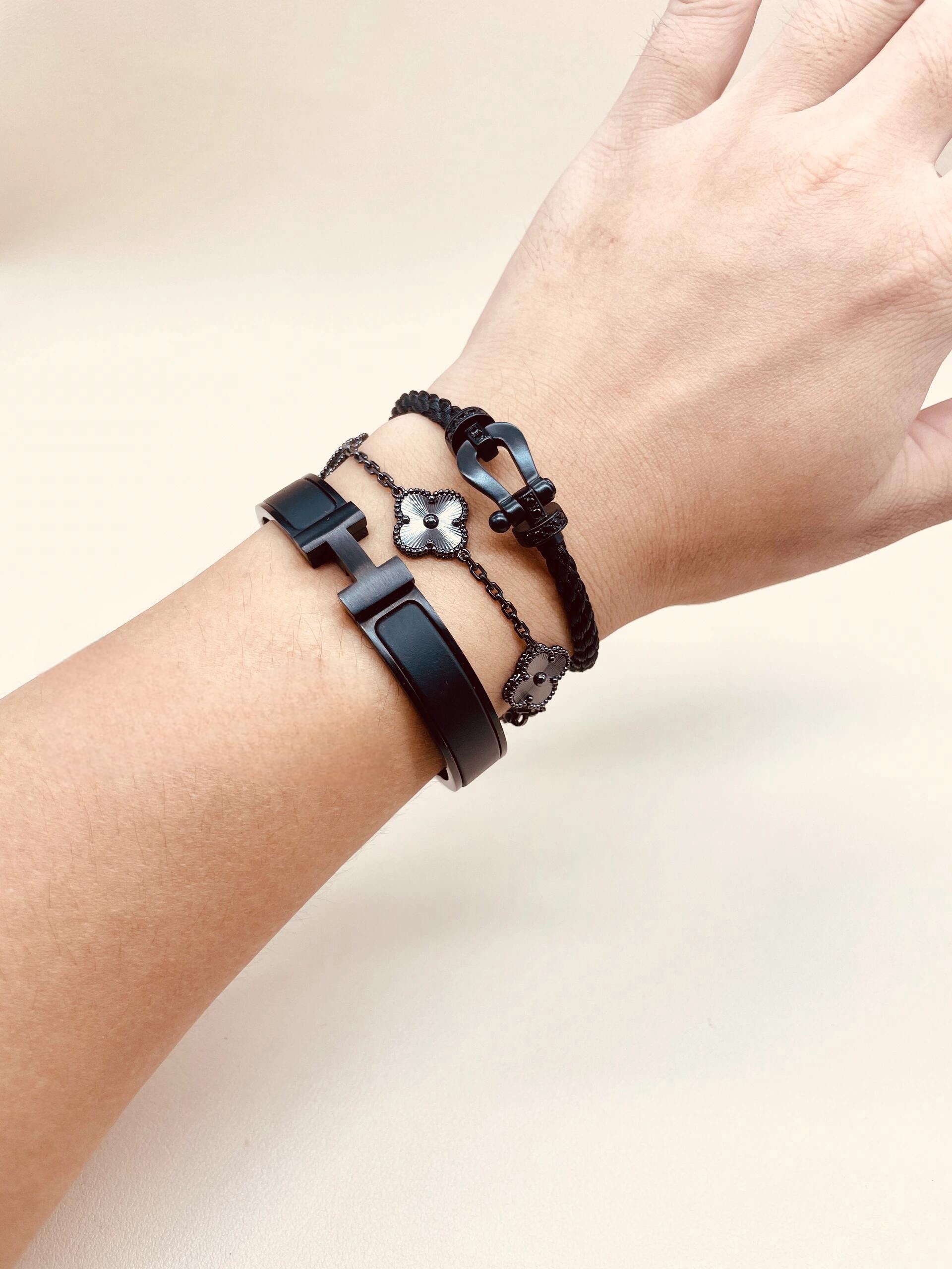 [Niche Series Jewelry]Large size Z Medium Z For genuine gold and diamonds Look