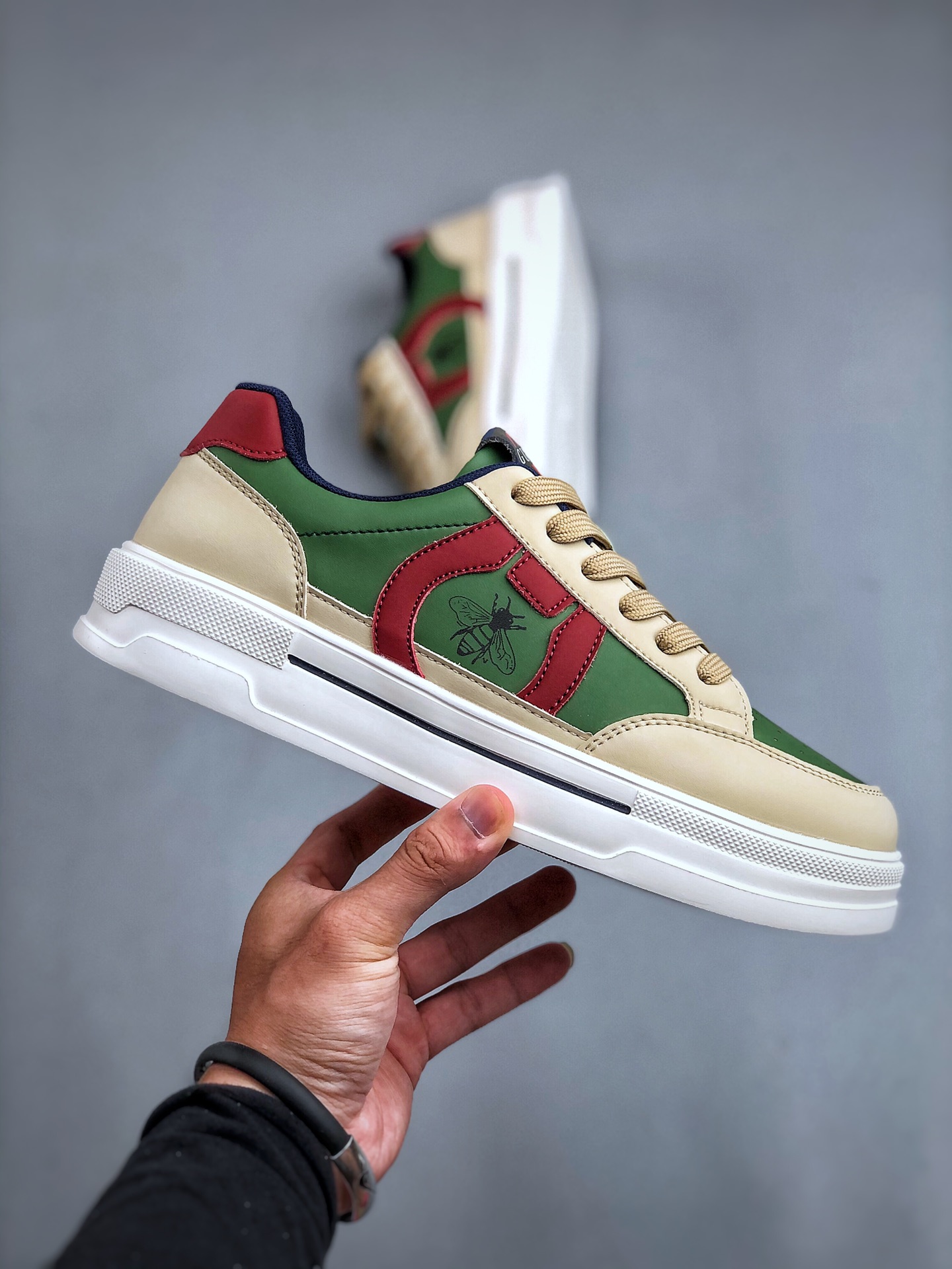 高奢古驰Gucci Screener GG High-Top Sneaker休闲潮鞋系列