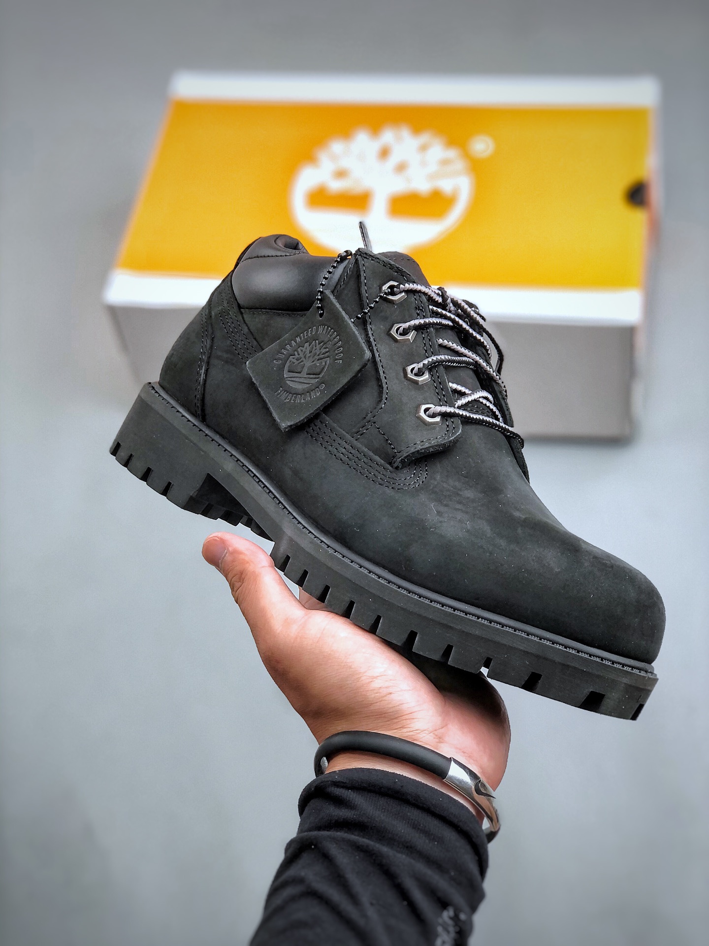 Timberland Men's Classic Oxford Waterproof Boots男款低帮防水沙漠工装休闲马丁低靴“麦黄黑”