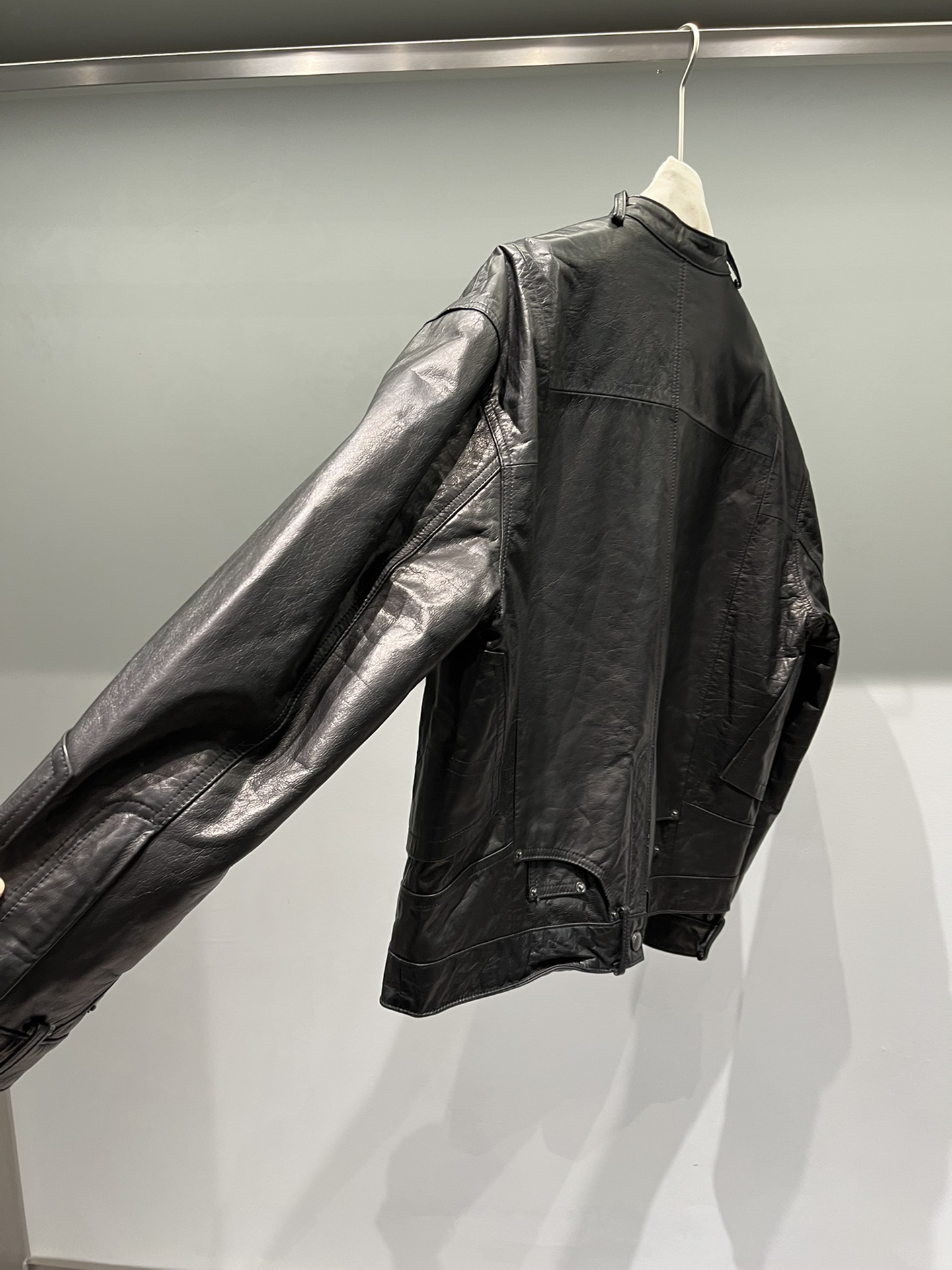 P2185 SINGLE-SIZE FEMALE SUIT PACKED, PARISIAN OIL WAX HUSK COAT, UNIQUE DESIGN, FEMALE, LOOSE-STYLE - 图片 8