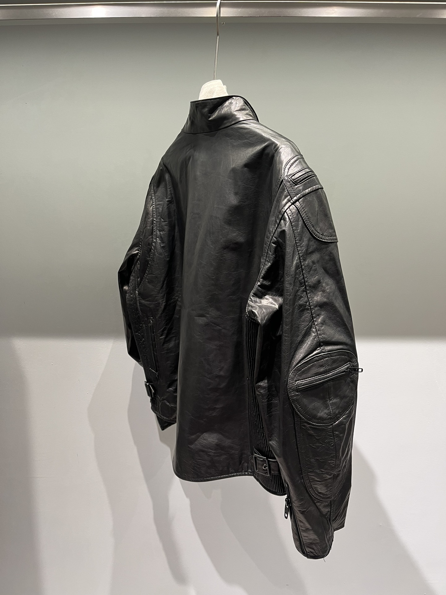 Fashionable Paris-Class Oil Wax Suit Packaged with Oxi-Car Jacket and Original Hardware - 图片 7