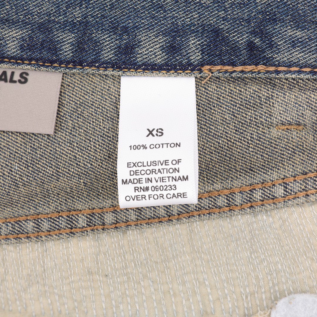 FEAR OF GOD 水洗破坏牛仔裤