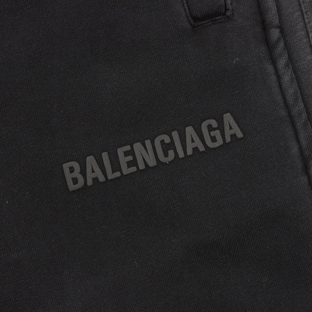 balenciaga/巴黎世家 发泡印花水洗渐变长裤