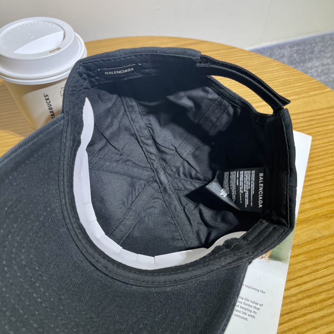 💰108 f1 Balentiaga Parisian embroidered baseball cap - 图片 6