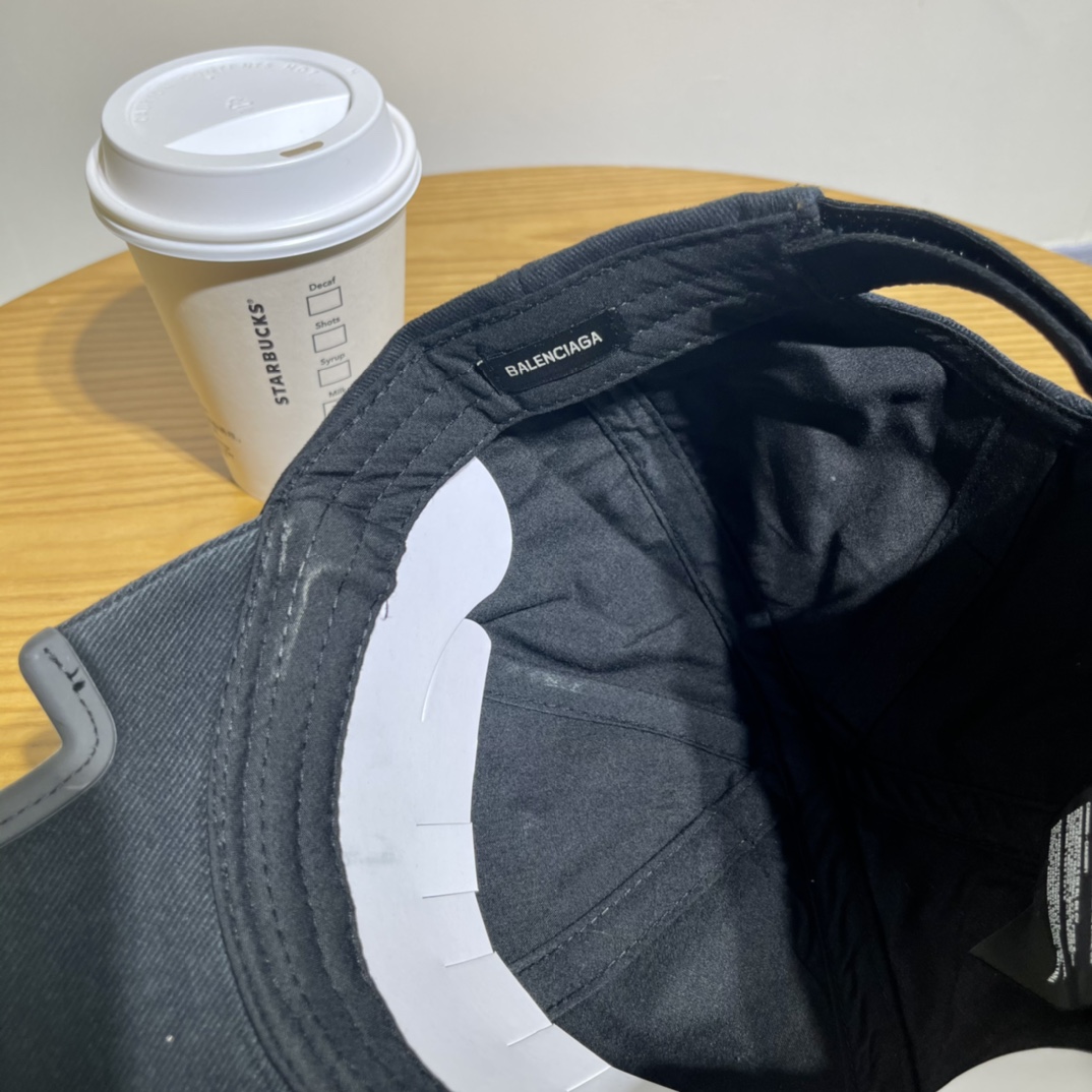 💰115 f1 Balentiaga Parisian embroidered baseball cap - 图片 5