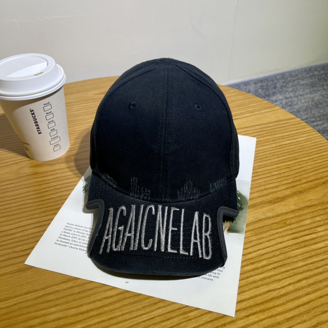 💰115 f1 Balentiaga Parisian embroidered baseball cap