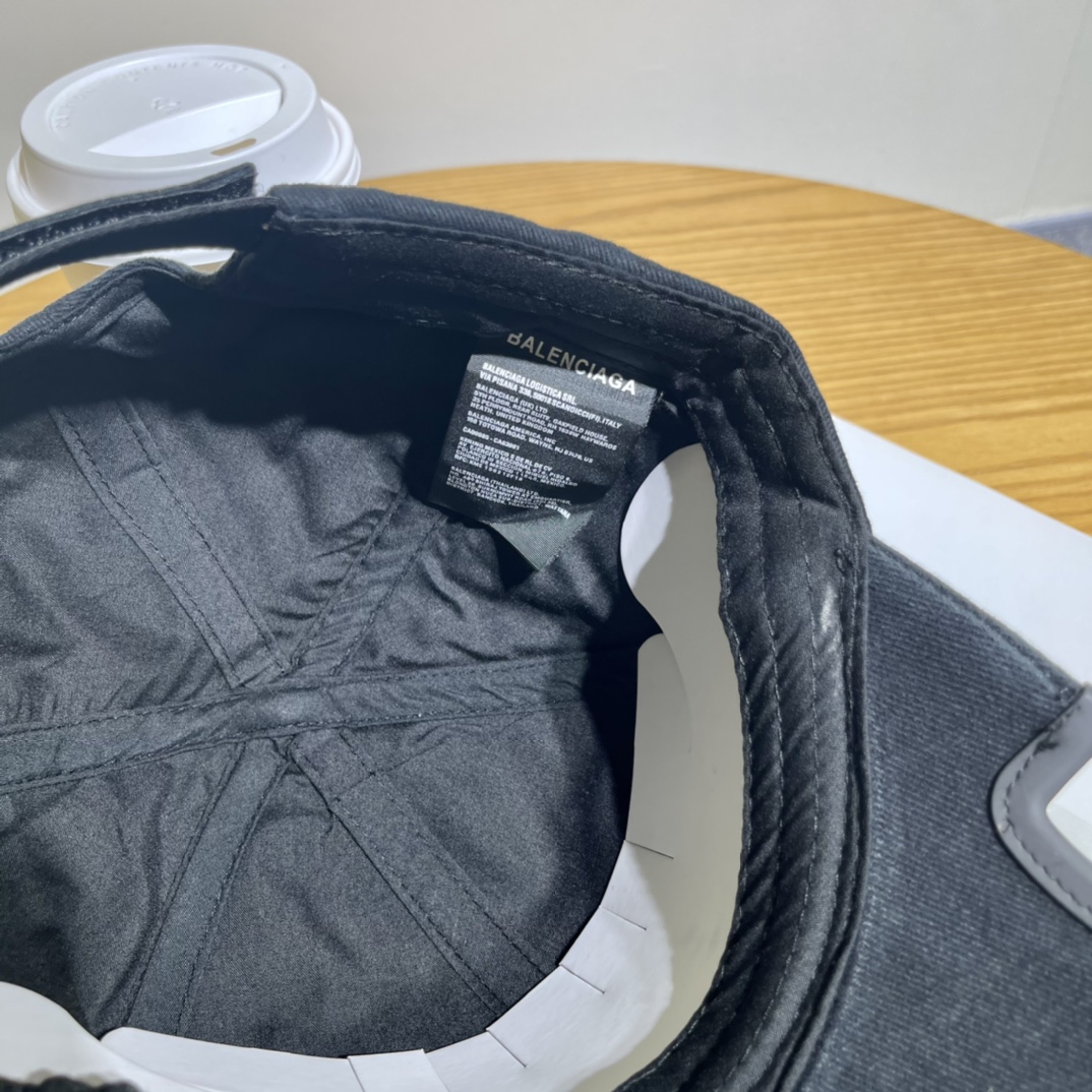 💰115 f1 Balentiaga Parisian embroidered baseball cap - 图片 6