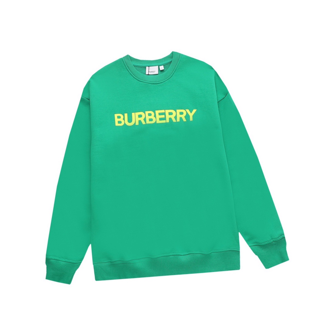 巴宝莉/Burberry 秋冬新品 经典字母压胶圆领卫衣