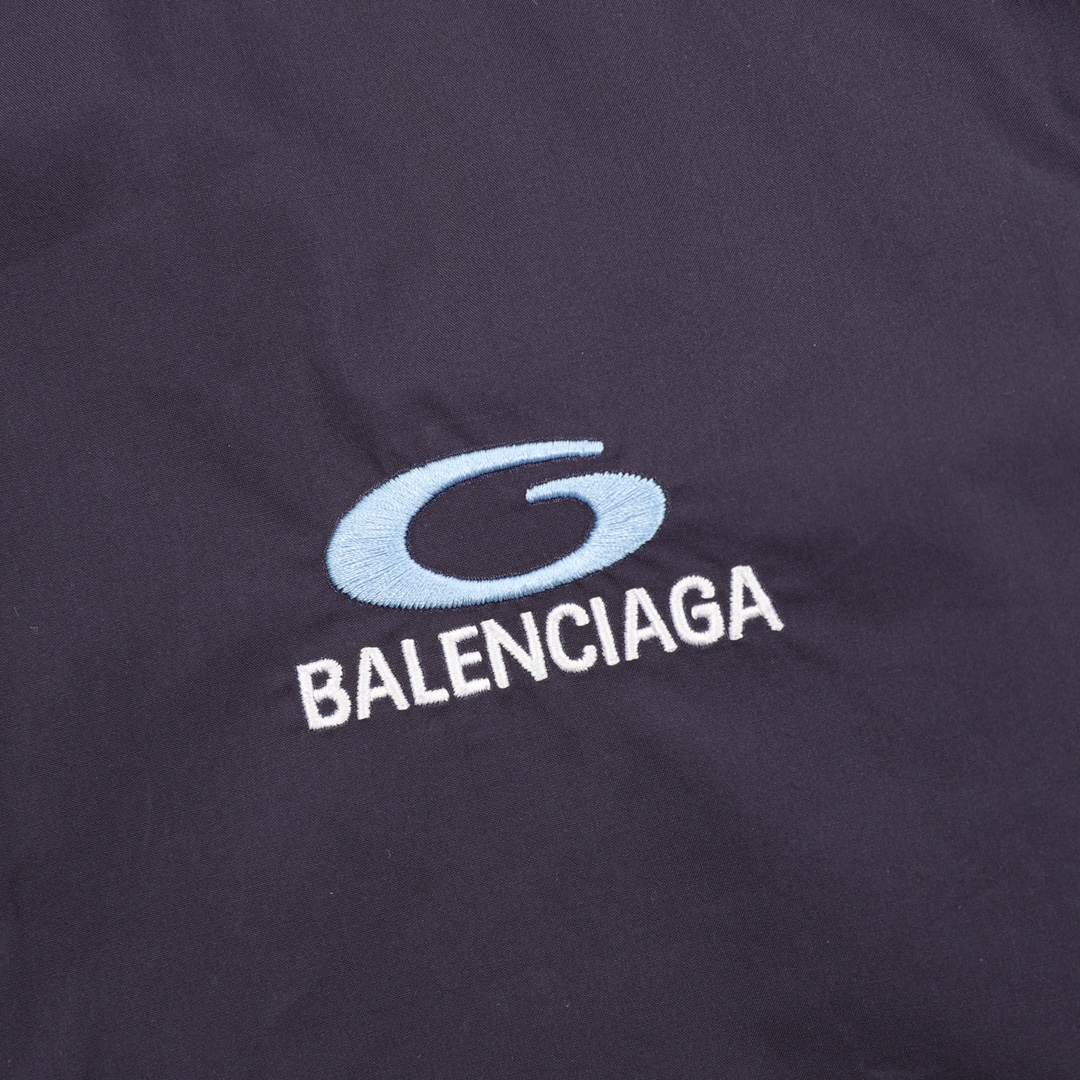 balenciaga/巴黎世家 刺绣徽标白衬衫