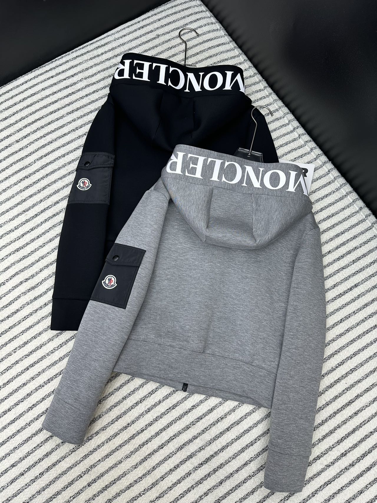 Moncler Knockoff Abbigliamento Giacca & Soprabito Cotone Top con cappuccio SML2025325 10 i1724409932 5934 1