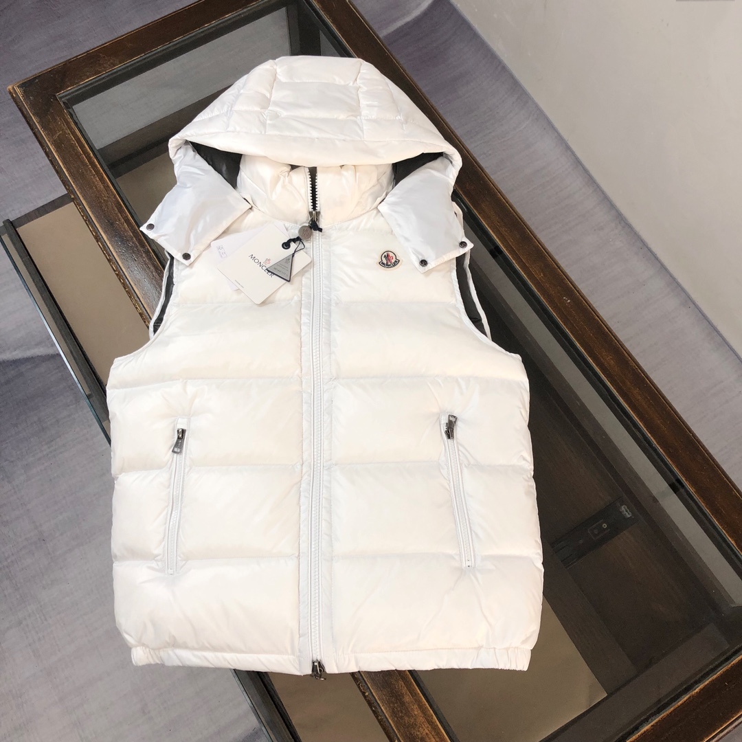 Moncler Clothing Coats & Jackets Tank Tops&Camis Waistcoats Unisex Fashion Hooded Top