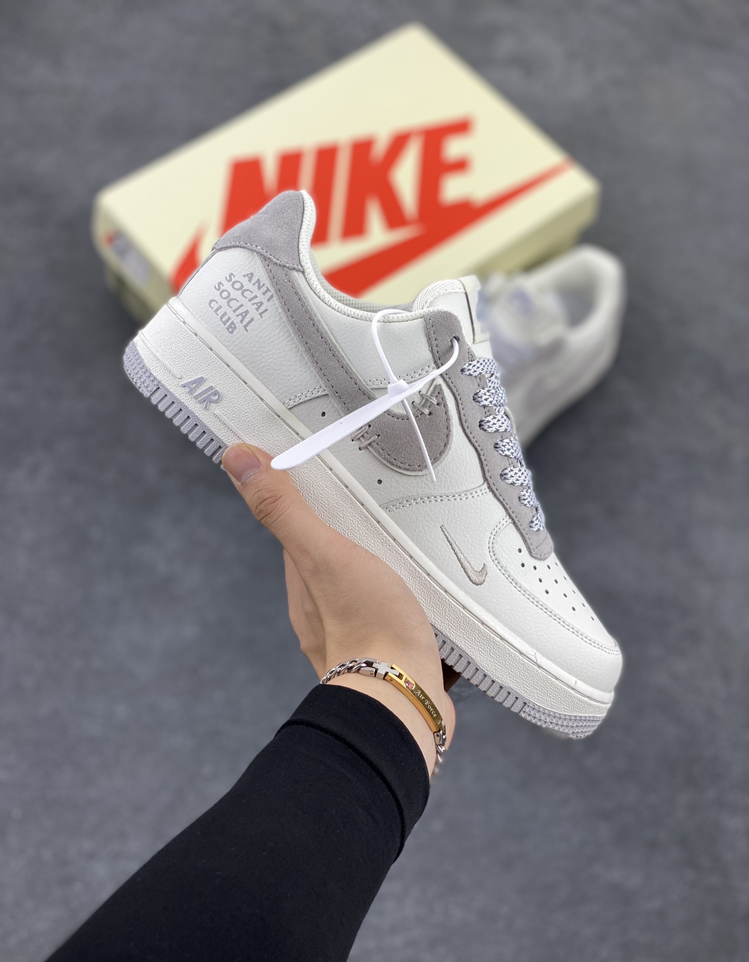 Air Jordan Force 1 Sapatos Air Jordan Bege Cinzento Branco