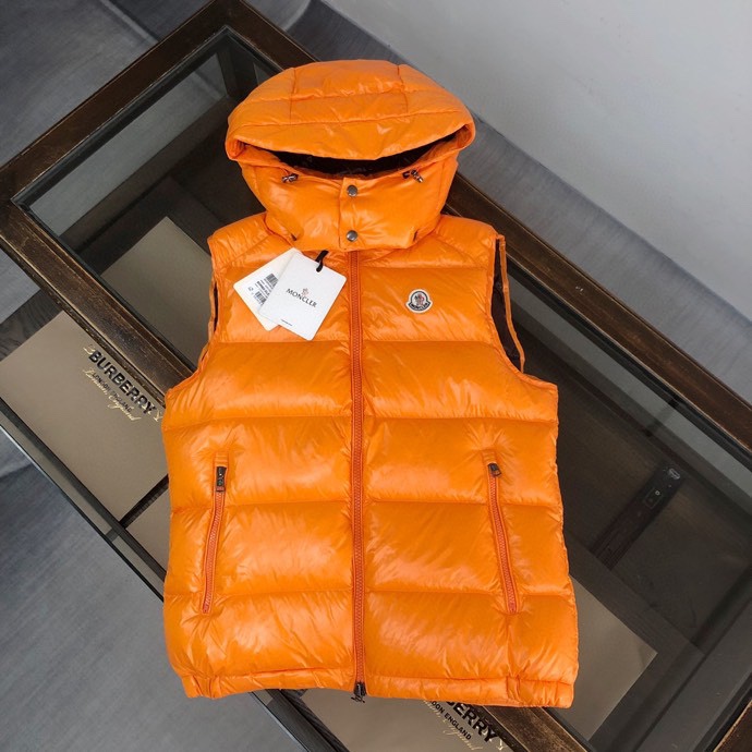 Moncler Clothing Coats & Jackets Tank Tops&Camis Waistcoats Black Green Maroon Orange Red Unisex Fashion Hooded Top