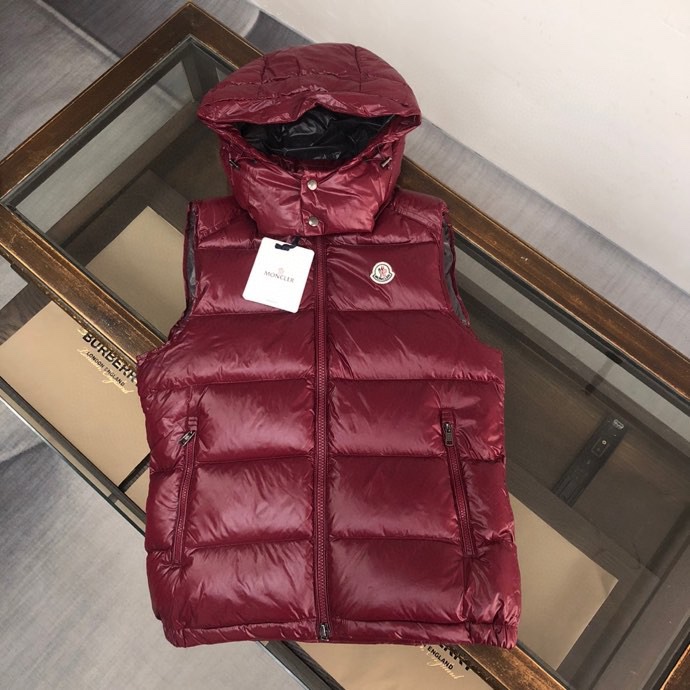 Moncler Clothing Coats & Jackets Tank Tops&Camis Waistcoats Black Green Maroon Orange Red Unisex Fashion Hooded Top