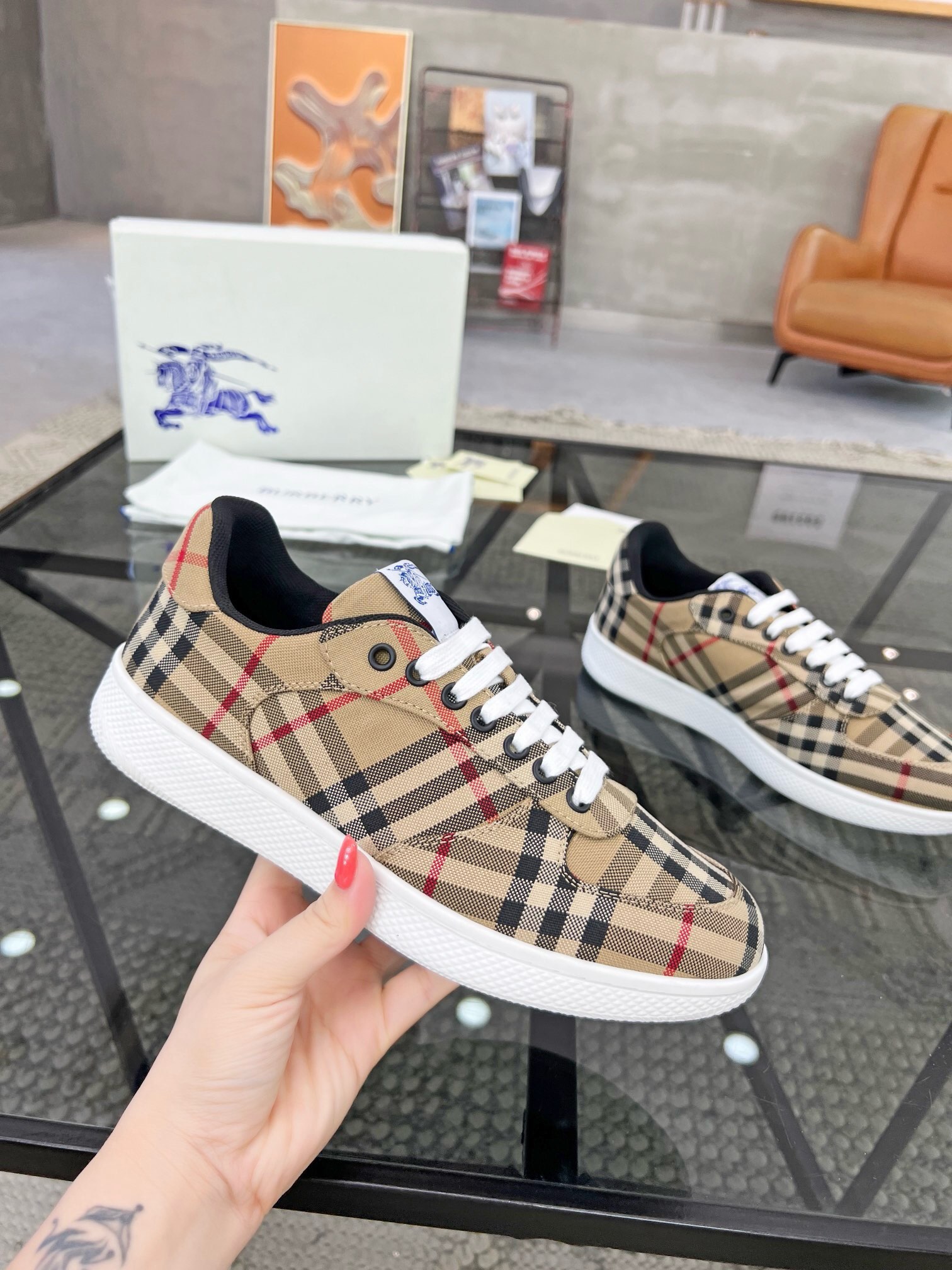 Burberry Haute Couture Classic Luxury Leather Shoe Loafer Shoes 4