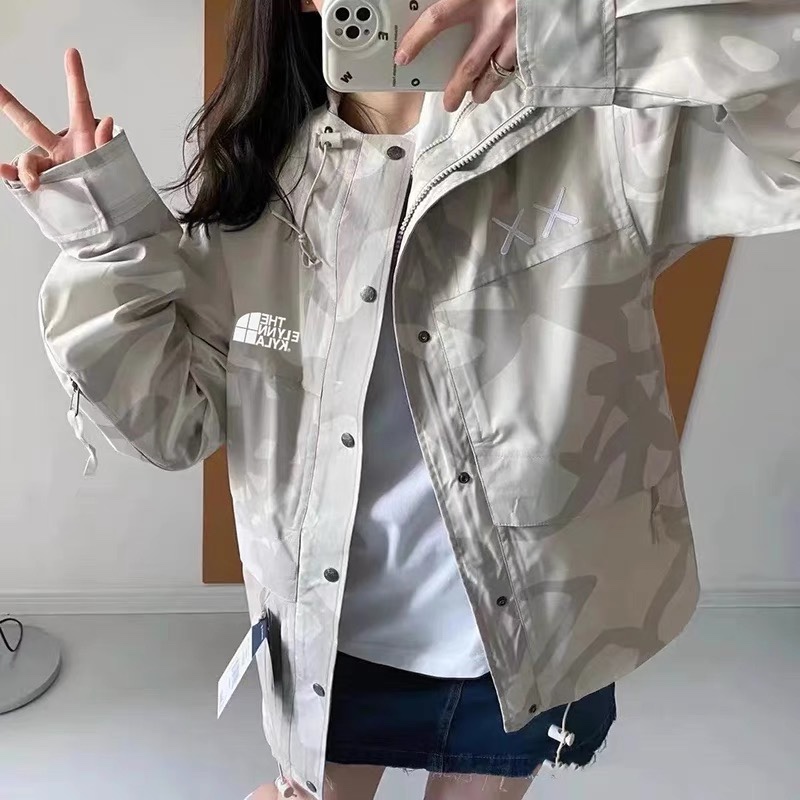 上身效果# THE NORTH FACE/北面 23FW MOUNTAINJACKETGTX 1986冲锋衣-XX联名