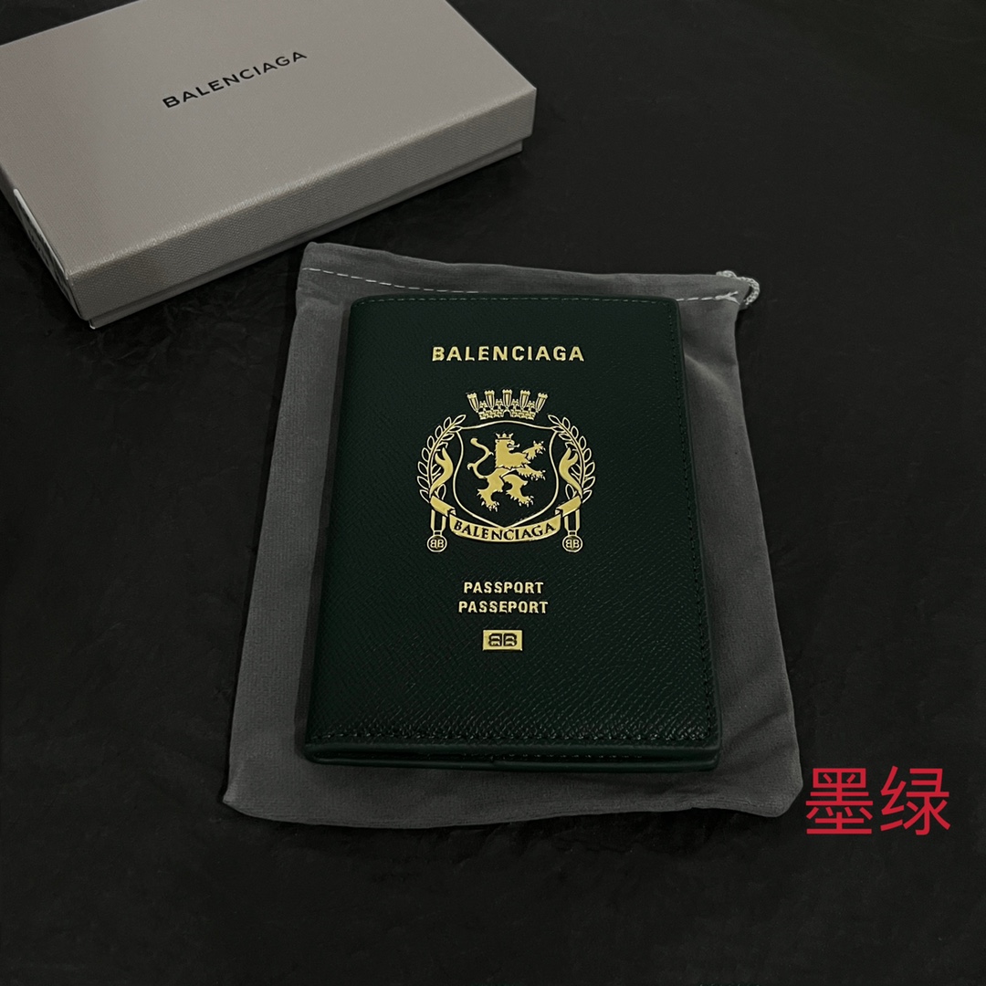 Balenciaga Wallet Card pack Black Summer Collection Fashion