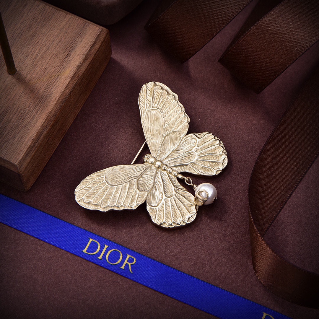 Dior Jewelry Brooch Earring Summer Collection Fashion