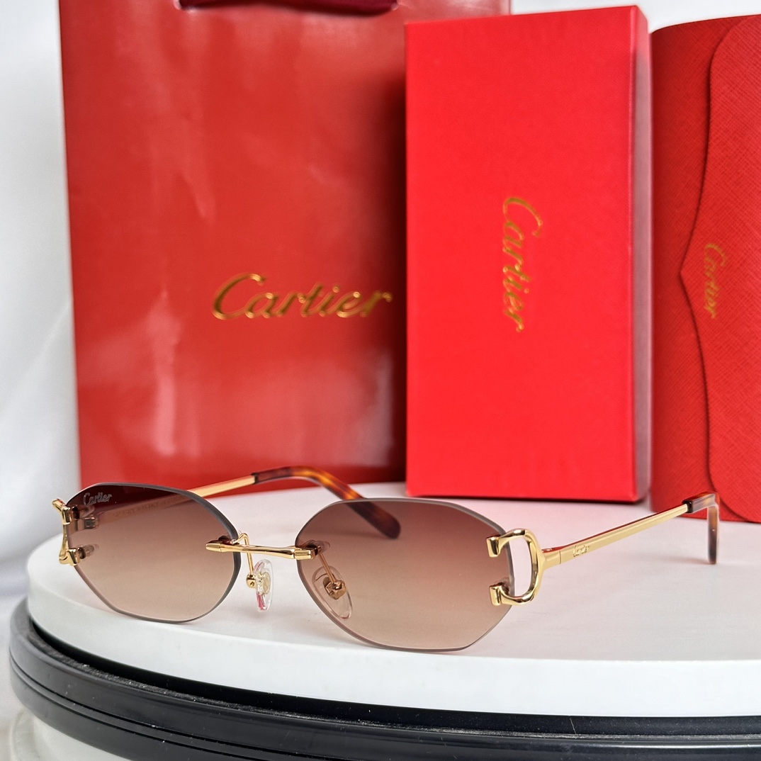 NO:266592,Cartie* ModCT0029RS Size58-19- Small and beautiful Old-fashioned luxury glasses sunglasses sunglasses, glasses, cartier19860909Cartie* ModCT0029RS Size58-19- 小而美 老钱风 低调奢华眼镜墨镜太阳镜,眼镜,cartier,glasses