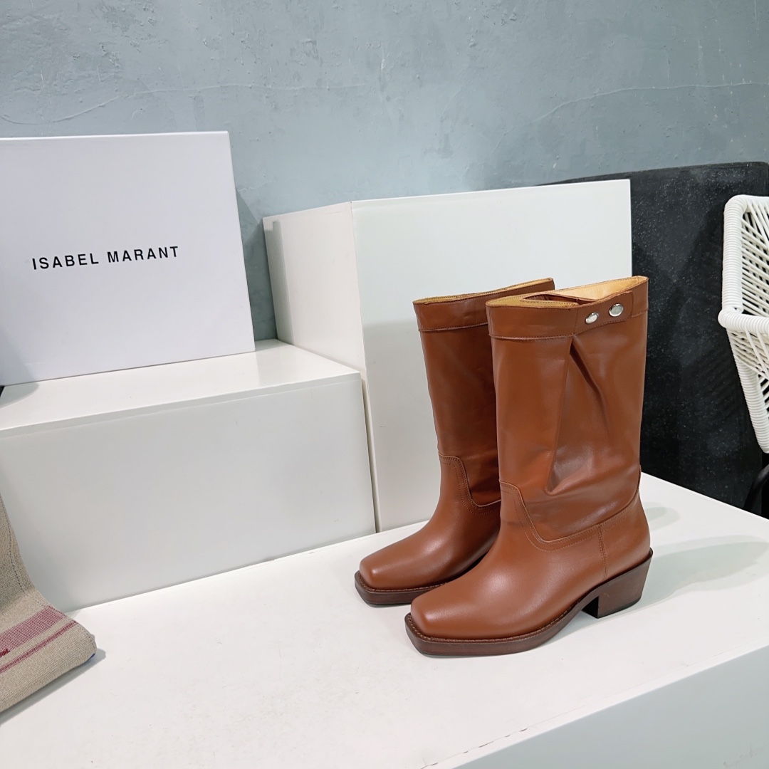 High-Quality Italian Cowboy Boots for Fall and Winter Fashionistas - 图片 4