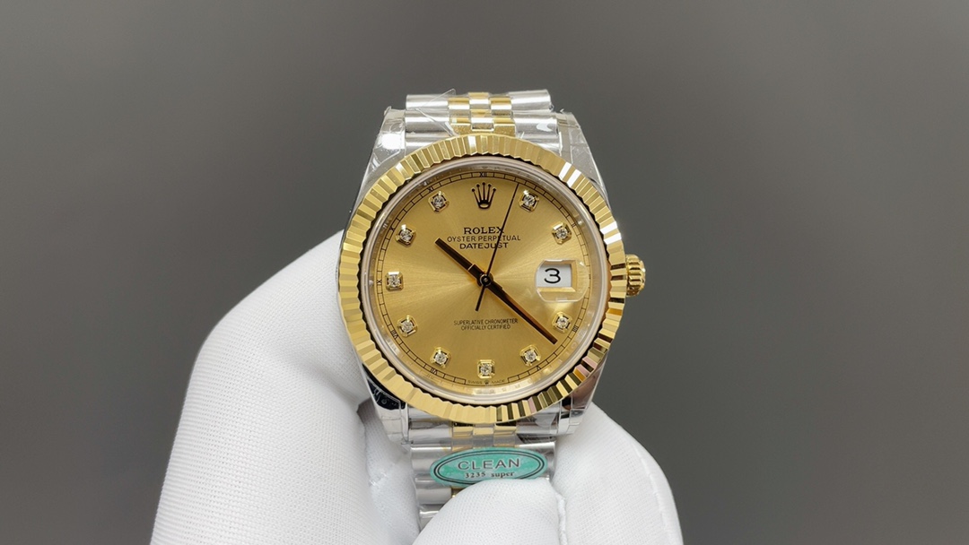 NO:392444,Recommended today Rolex Jinjin Diary 41mm machine top quality shipping real shot, rolex19860909今日推荐劳力士 间金日志 41mm 机 顶级品质 出货实拍,,rolex,Watch