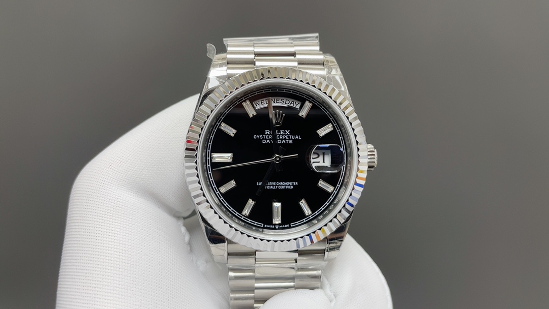 NO:392437,Recommended Rolex DD Weekly Log White Shell Stone 40mm Machine Top Quality Shipping Real Shot, Rolex19860909今日推荐劳力士 DD星期日志 白壳石仔面 40mm 机 顶级品质 出货实拍,,rolex,Watch