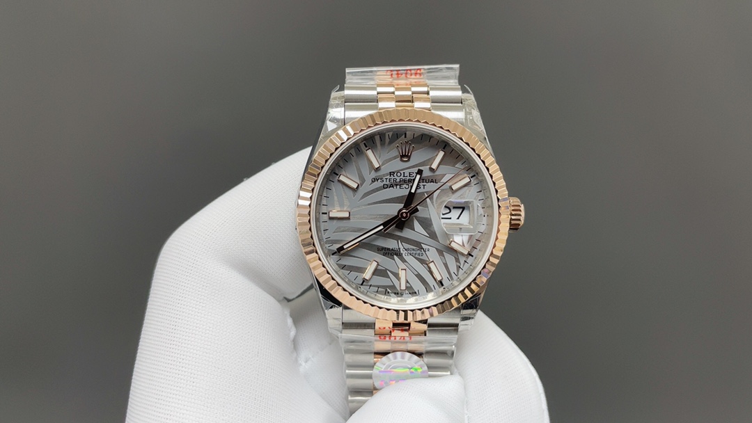 NO:392453,Recommended Rolex Log Palm Leaf 36mm Machine Top Quality Shipping Real Shot, Rolex19860909今日推荐劳力士 日志 棕榈叶 36mm 机 顶级品质 出货实拍,,rolex,Watch