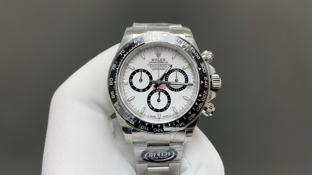 NO:392460,Recommended today Rolex new white catdi 40mm 4131 machine top quality shipping real shot, rolex19860909今日推荐劳力士 新款白猫迪 40mm 4131机 顶级品质 出货实拍,,rolex,Watch