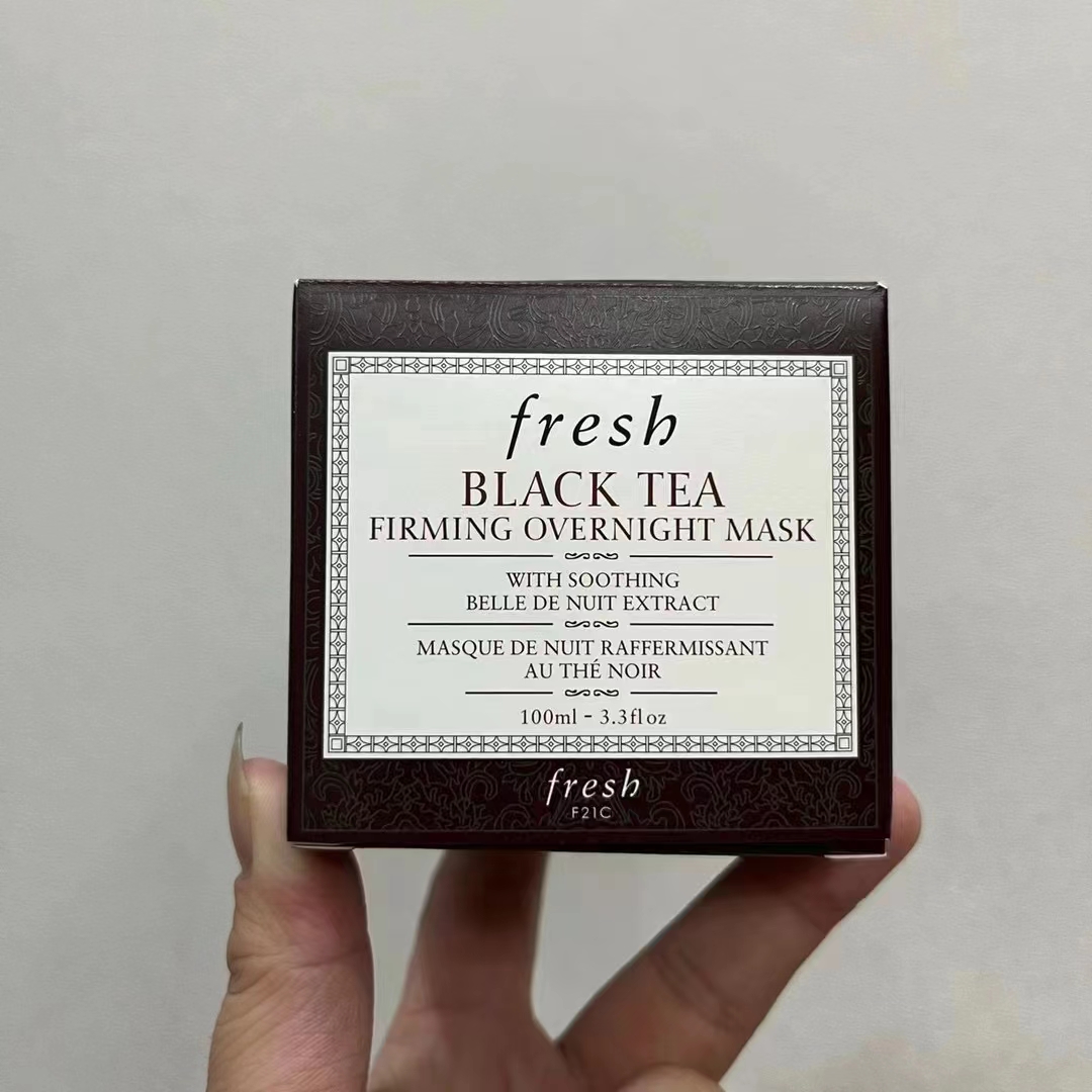 65. Mascarilla de té negro de botella negra Fresh 100ml 🔜 Versión Mingtong. Alta calidad❗️🇺🇸 Mascarilla de té negro …