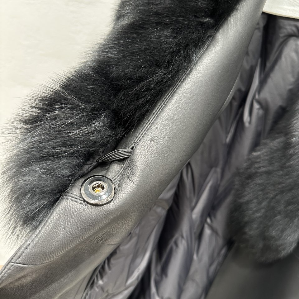 Exclusive Launch: High-End Single Quality Fend*24 Fur Coat with Customizable Fox Hair Collar - 图片 9
