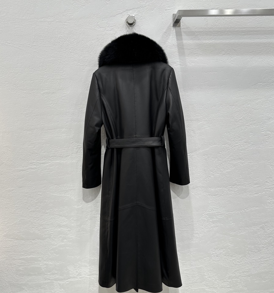 Exclusive Launch: High-End Single Quality Fend*24 Fur Coat with Customizable Fox Hair Collar - 图片 7