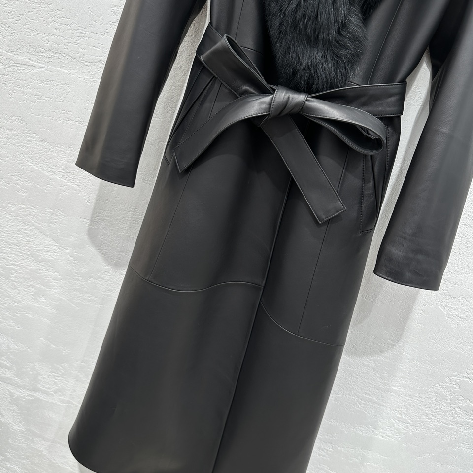 Exclusive Launch: High-End Single Quality Fend*24 Fur Coat with Customizable Fox Hair Collar - 图片 3