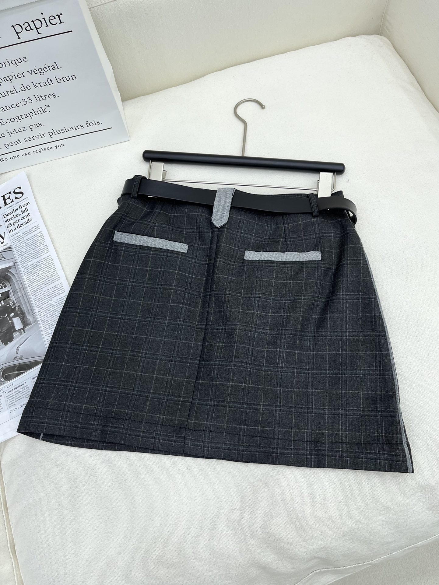 YSL 2024 Collection: High-End Quality Female Clothes with Stale Pants Skirt - 图片 5