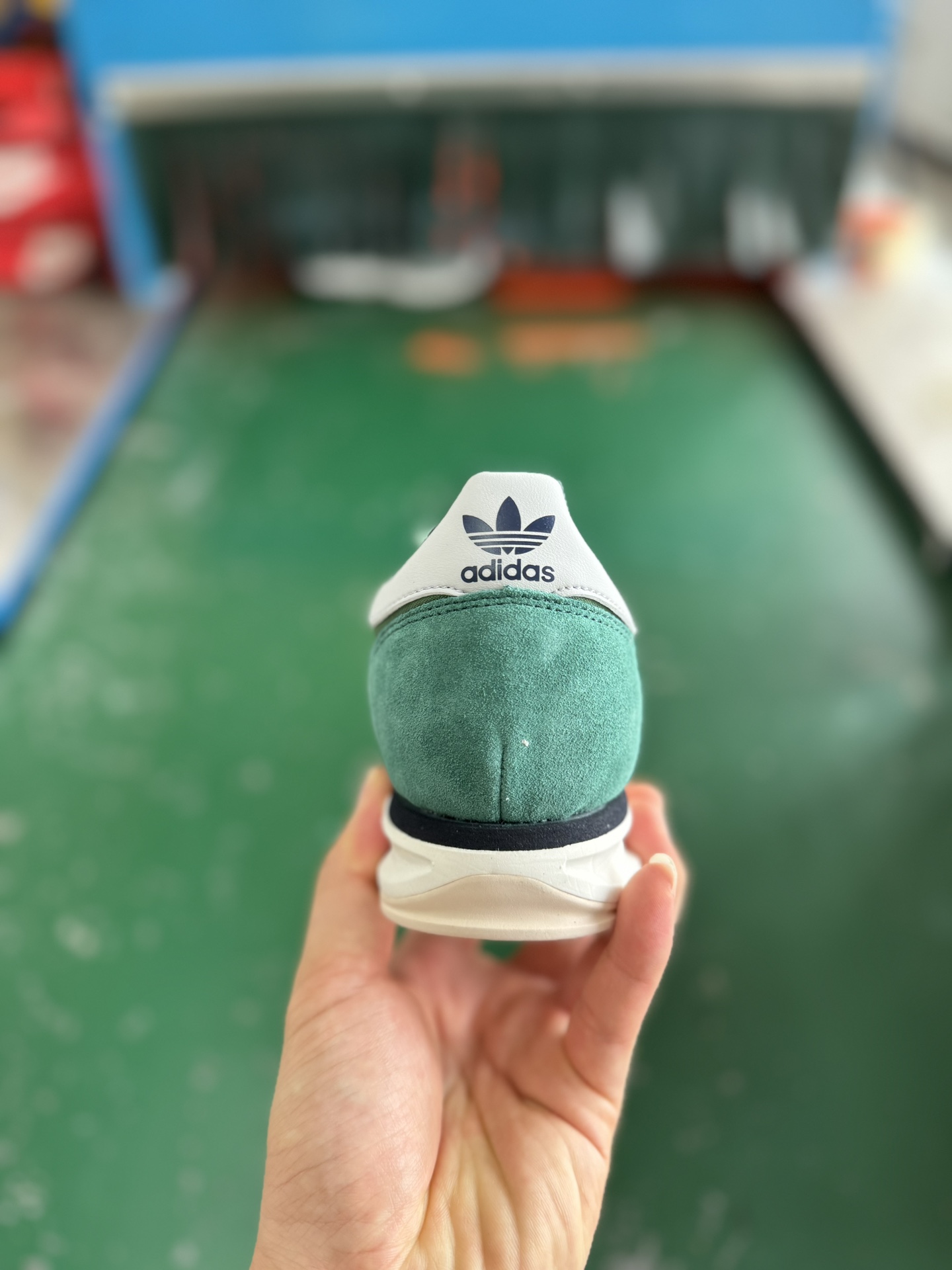 Adidas Originals SL 72 RS IH8016 Classic Retro Running Shoes - Green 8 i1724916539 7574 6