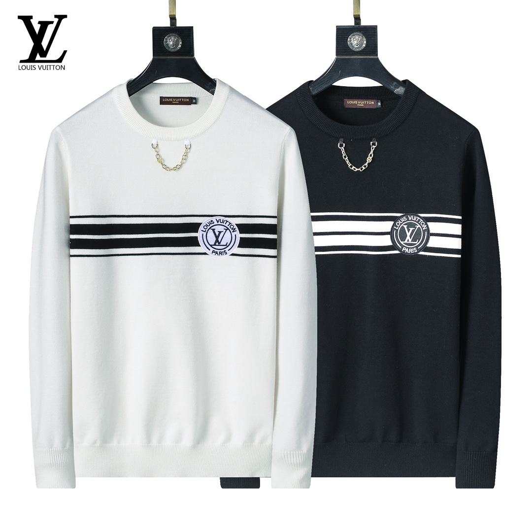 Louis Vuitton Clothing Sweatshirts Men Cotton Fashion